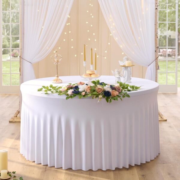 5ft Round Table Linen - Image 3