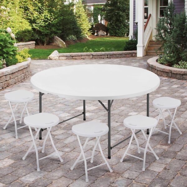 60″ Fold-in Round Table - Image 3