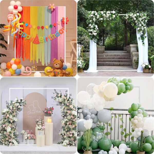 Square Backdrop Stand 6.6X5.2 FT - Image 2