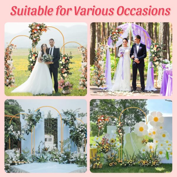 Arch Backdrop Stand - Set of 3 - Image 2