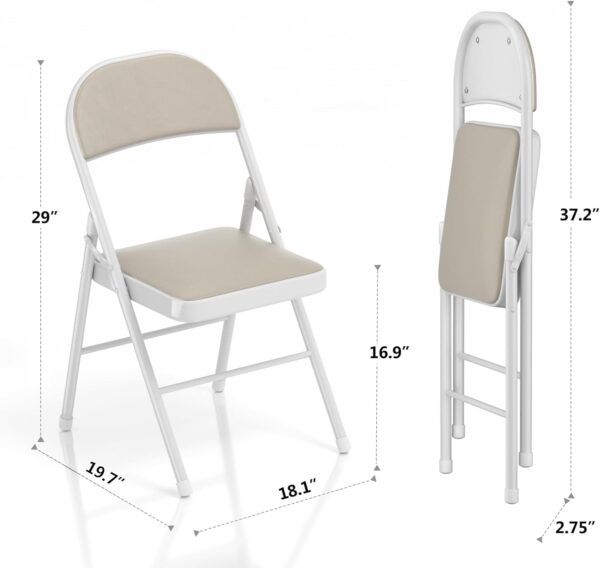 Metal Folding Chair - Image 2