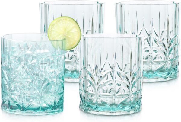 Whiskey Glasses Set of 4, 13 Oz - Image 4
