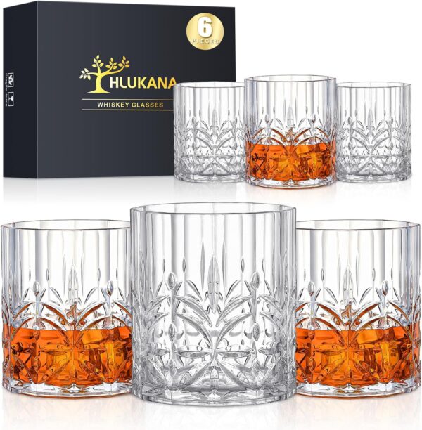 Whiskey Glasses Set of 6, 14 Oz - Image 4