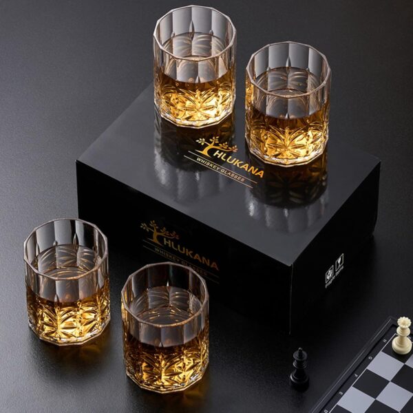Whiskey Glasses Set of 6, 14 Oz - Image 3